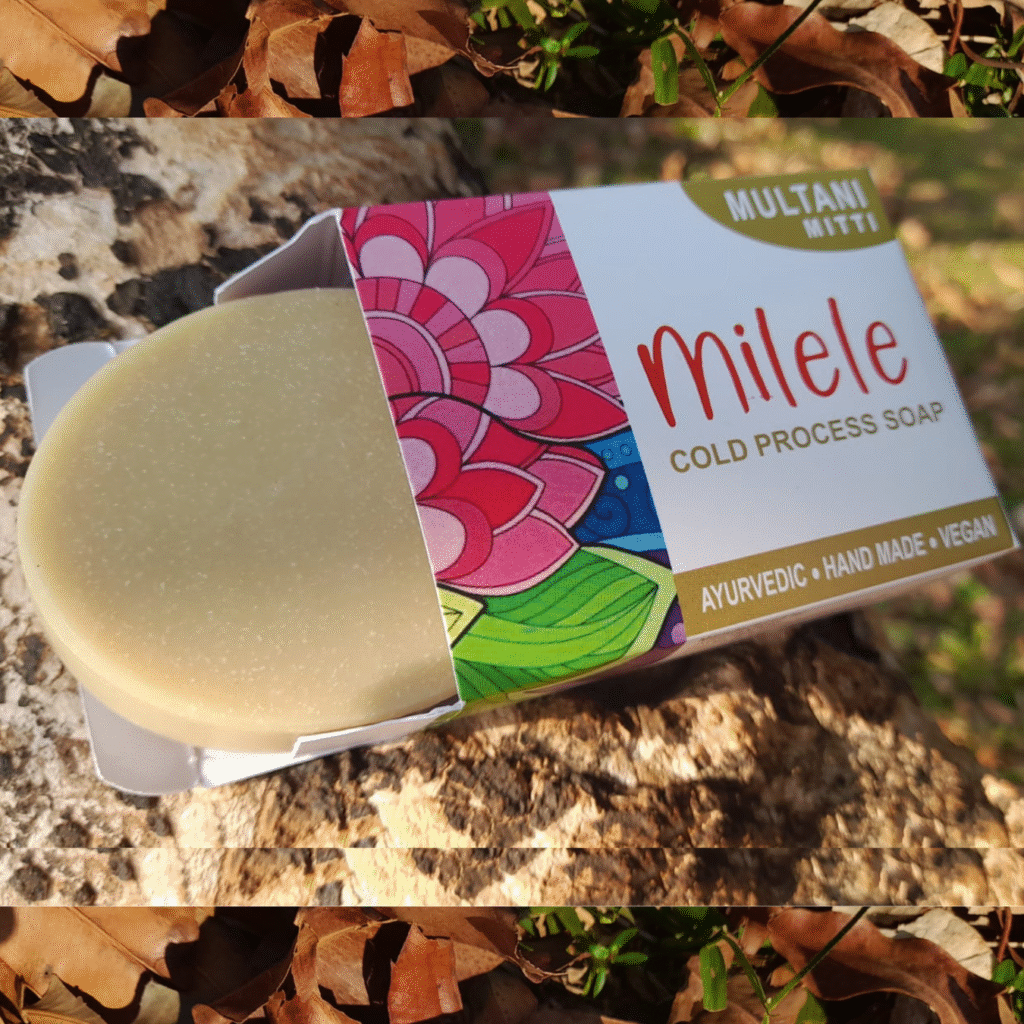 Handmade coconut oil cold process Multani Mitti soap – MILELE