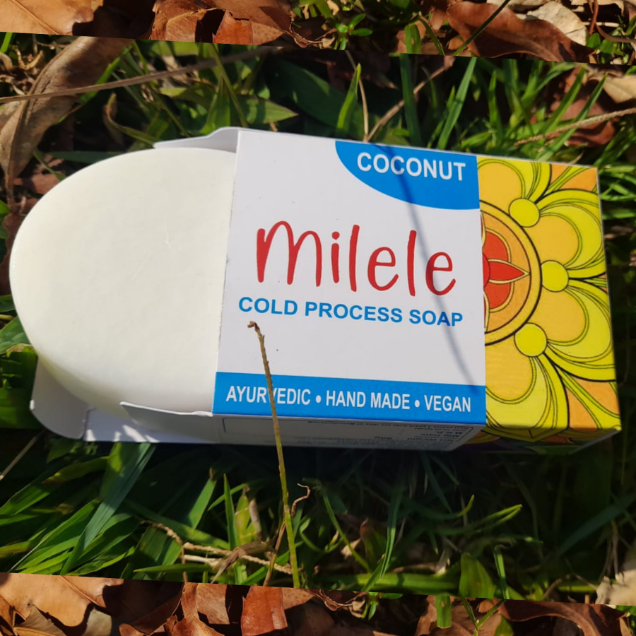 Cold Process Handmade Coconut Soap - MILELE
